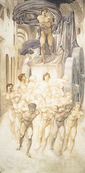 Burne-Jones, Sir Edward Coley The Sleep of king Arthur in Avalon France oil painting art